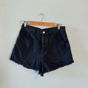 PacSun denim shorts